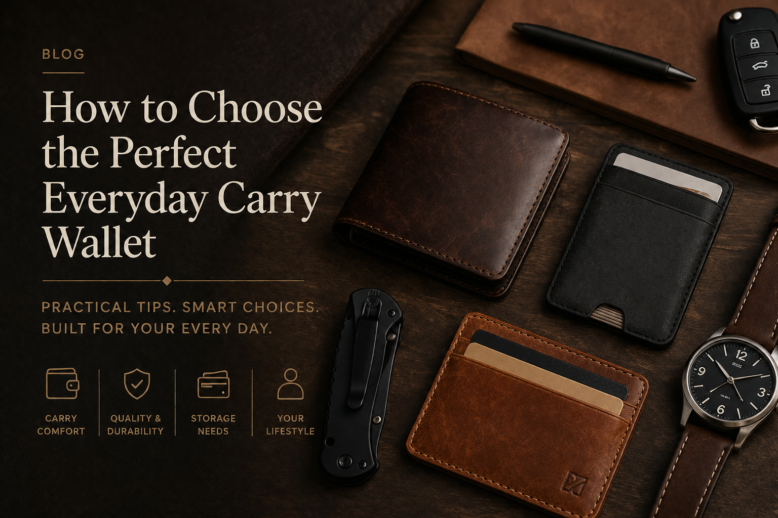 How to Choose the Perfect Everyday Carry Wallet